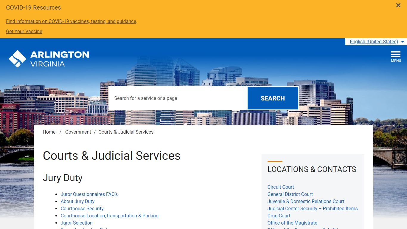 Courts & Judicial Services – Official Website of Arlington County ...